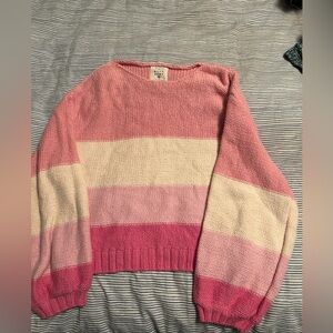 Cropped billabong sweater
